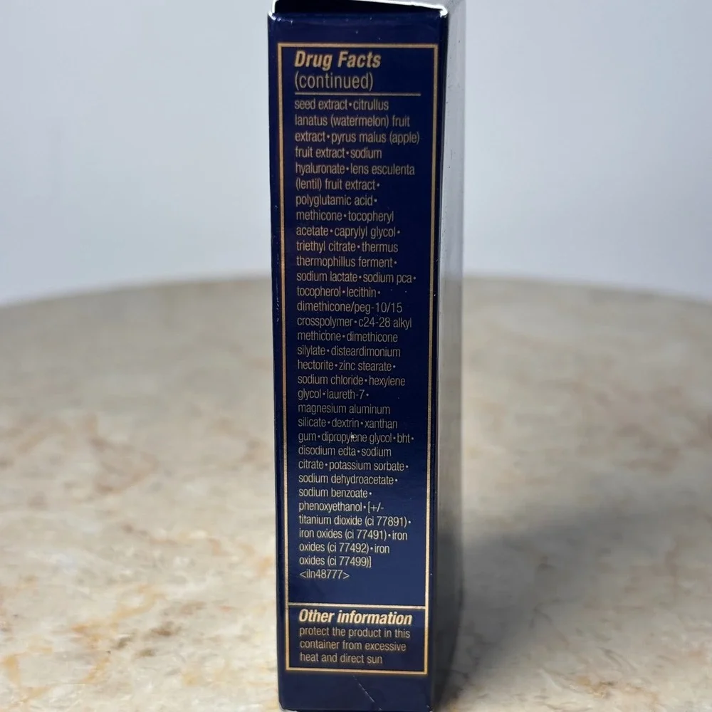 Estee Lauder‎ Double Wear Sheer Makeup 1W1 Bone 1oz SPF 19 Matte Foundation